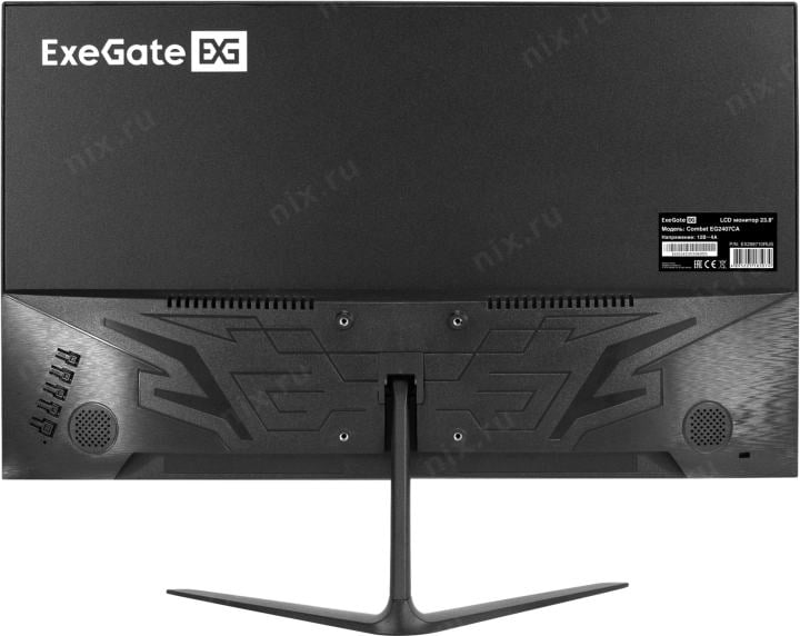 23.8"   ЖК монитор ExeGate Combat EG2407CA (LCD,  1920x1080,  HDMI,  DP) <EX298710RUS>
