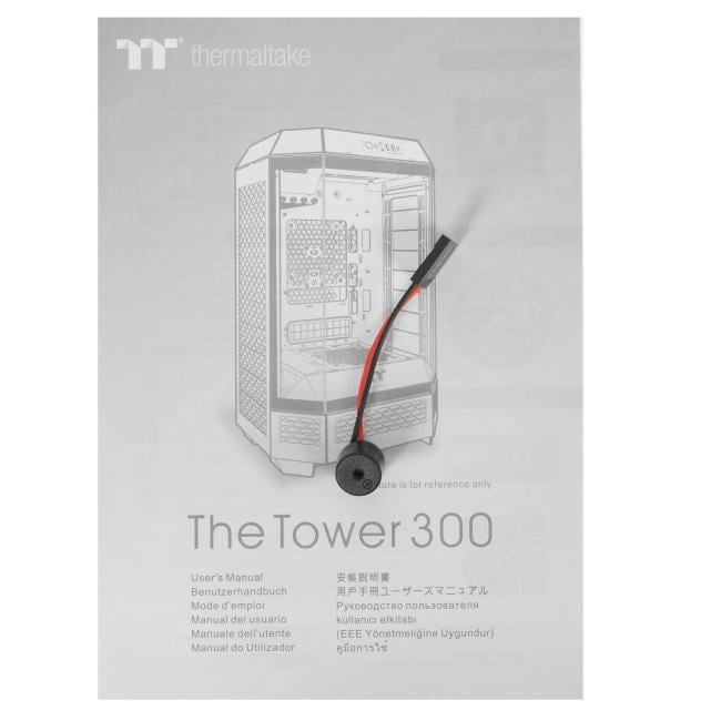 CA-1Y4-00SCWN-00 Корпус Thermaltake The Tower 300 Racing Green зеленый без БП miniITX 7x120mm 5x140mm 2xUSB3.0  audio  bo