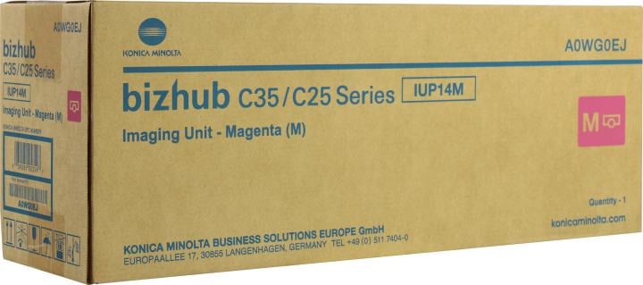 Фотобарабан KONICA MINOLTA <A0WG0EJ> IUP14M Magenta для  bizhub  C25/C35