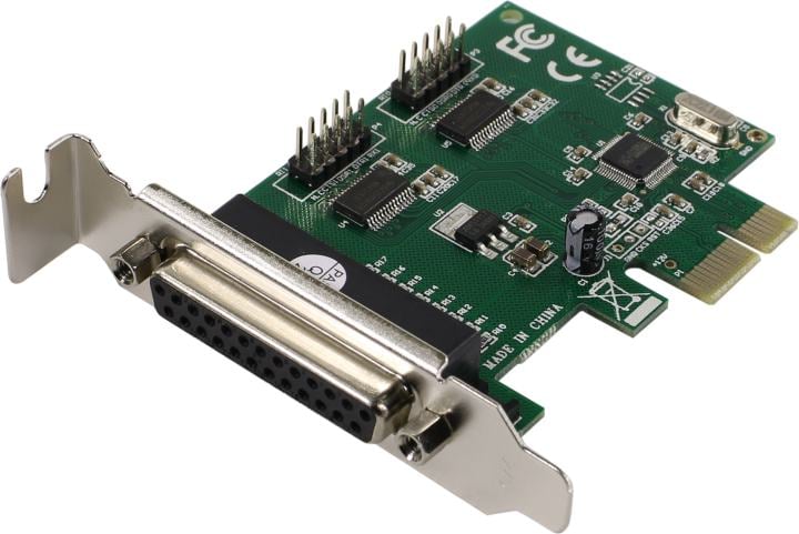 Контроллер ORIENT XWT-PE2S1PLP, PCI-E COM 2-port + LPT 1-port