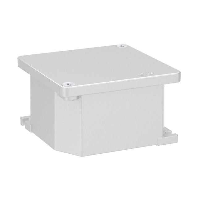 Коробка распределительная DKC 65300 алюминиевая окрашенная, IP66,  RAL9006, 90х90х53мм, "Cosmec"