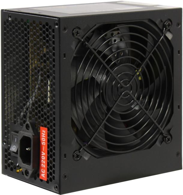 Exegate EX219461RUS-PC Блок питания 450W ExeGate XP450 (ATX, PC, 12cm fan, 24pin, 4pin, PCIe, 3xSATA, 2xIDE, black, кабель 220V в комплекте)
