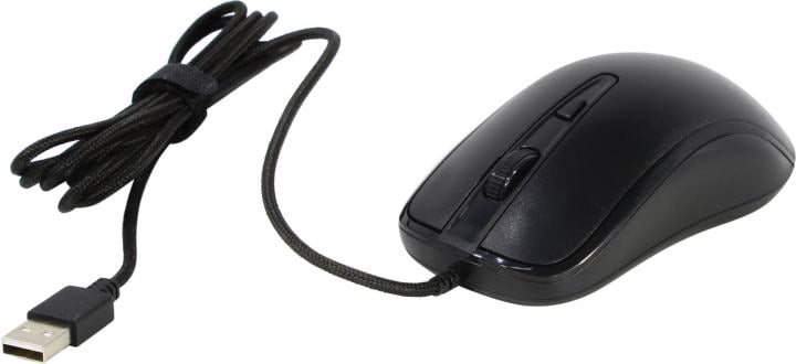 Аксессуары Philips  Проводная Мышь SPK7214, 4 кноп., USB 2.0, 800-1600dpi, Чёрный