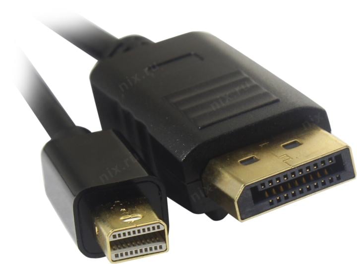 Cablexpert <CCP-mDP2-6> Кабель  miniDP(M)  ->  DisplayPort(M) 1.8м