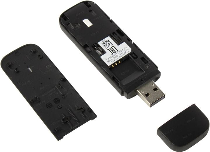 Модем 4G Zowee Tech E3372-325 Black, USB, LTE, 150 Мбит/с