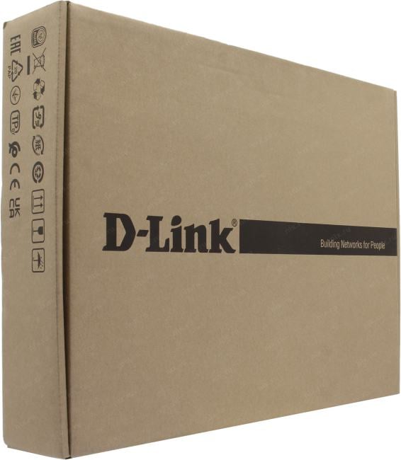 Коммутатор D-Link DGS-1100-26MPV2/A3A, настраиваемый L2 PoE, 24×1GbE PoE+2×SFP, 370W