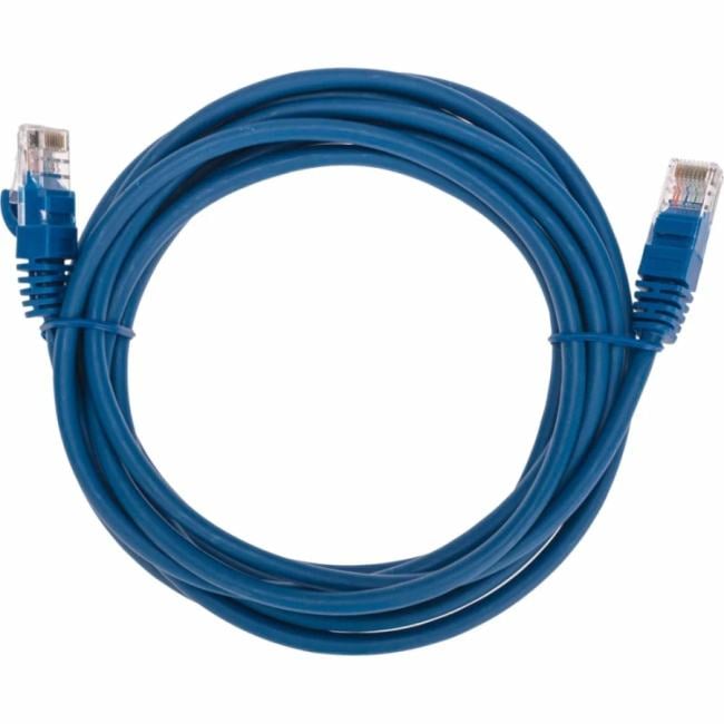 Rexant (02-0104-3) Патч-корд U/UTP, CAT 5e, RJ45-RJ45,  26AWG,  LSZH,  синий, 3м