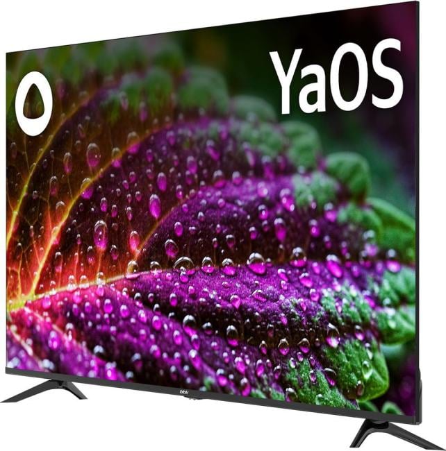 Телевизор QLED BBK 55" 55LED-8260/UTS2C (B) Frameless черный/черный 4K Ultra HD 60Hz DVB-T2 DVB-C DVB-S2 USB WiFi Smart TV