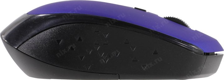 OKLICK Wireless Optical Mouse <488MW> <Black&Blue> (RTL)  USB 4btn+Roll <1196569>