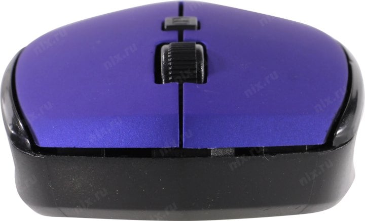 OKLICK Wireless Optical Mouse <488MW> <Black&Blue> (RTL)  USB 4btn+Roll <1196569>