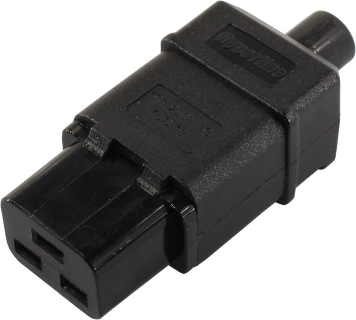Разъем Hyperline CON-IEC320C19, IEC 60320 C19, 16А