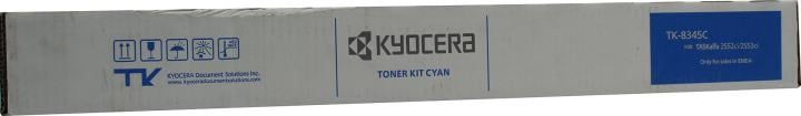 Картридж Kyocera TK-8345C (1T02L7CNL0) голубой для Kyocera TASKalfa 2552ci/ Cyan (12 000 cтр.)¶