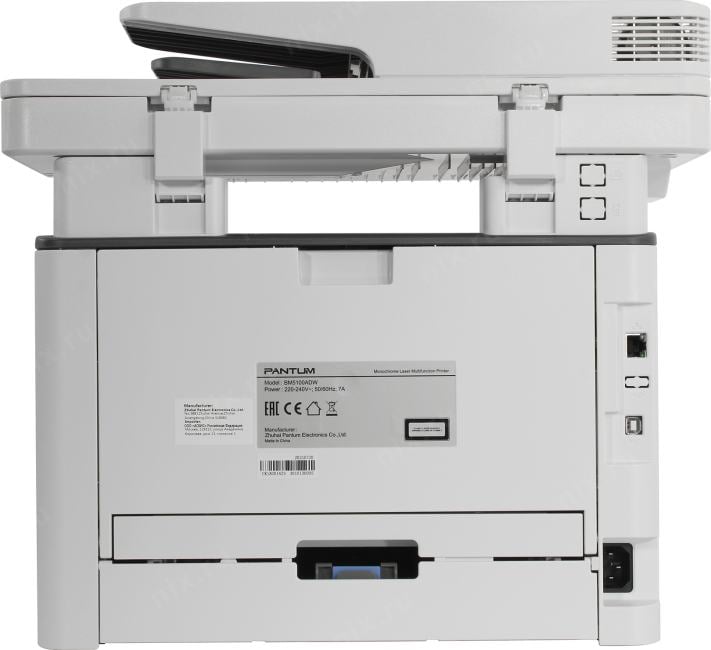 Pantum BM5100ADW (A4, 40 стр/мин, 512Mb, LCD, лазерное МФУ, USB2.0, двусторонняя печать, сетевой, WiFi,  DADF,  NFC)