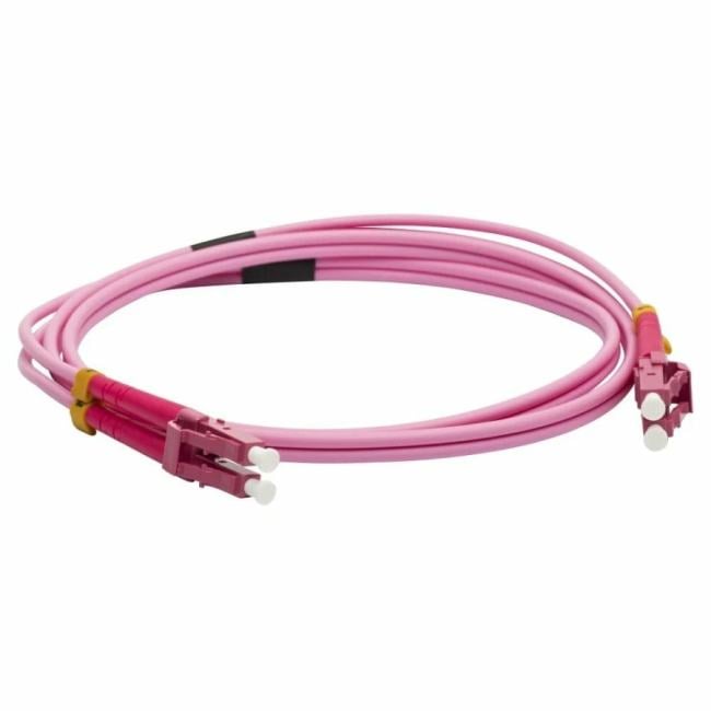 Патч-корд волоконно-оптический Lanmaster LAN-2LC-2LC/OM4-7.0 дуплексный, LC/PC-LC/PC, OM4, LSZH,  7.0  м