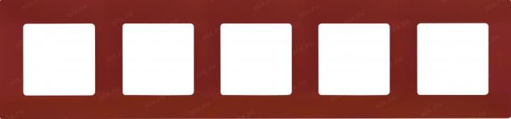LEGRAND 672575 ETIKA Рамка  5 постов какао