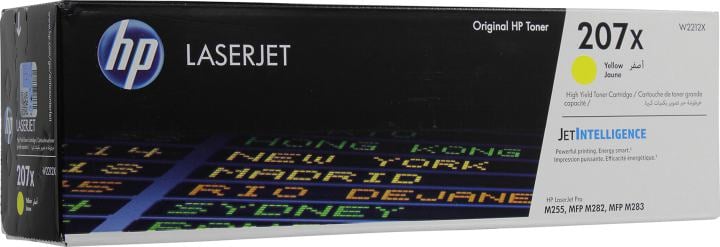 Картридж HP W2212X (№207X) Yellow для HP LaserJet  Pro M255/MFP M282/M283