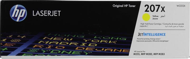 Картридж HP W2212X (№207X) Yellow для HP LaserJet  Pro M255/MFP M282/M283