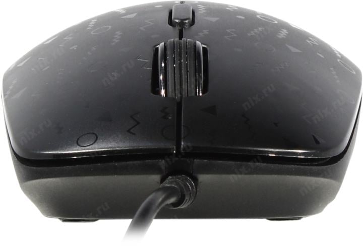 AULA Wired Optical Mouse <AM106>  (RTL) USB 4btn+Roll