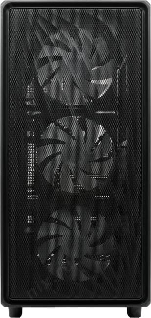 Miditower HSPD M510 <M510-TGBK-ARGB> ATX  без  БП
