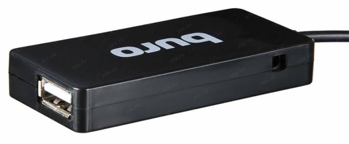 Buro <BU-HUB4-U2.0-Slim>  4-Port USB2.0 Hub