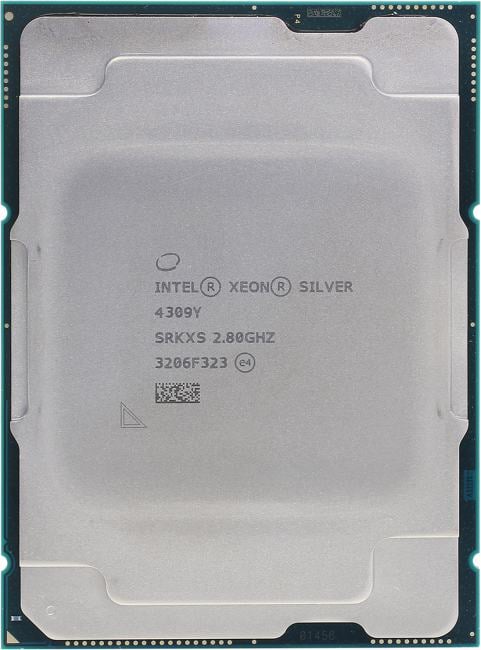 CPU Intel Xeon Silver 4309Y  2.8  GHz/8core/10+12Mb/105W/10.4  GT/s LGA4189