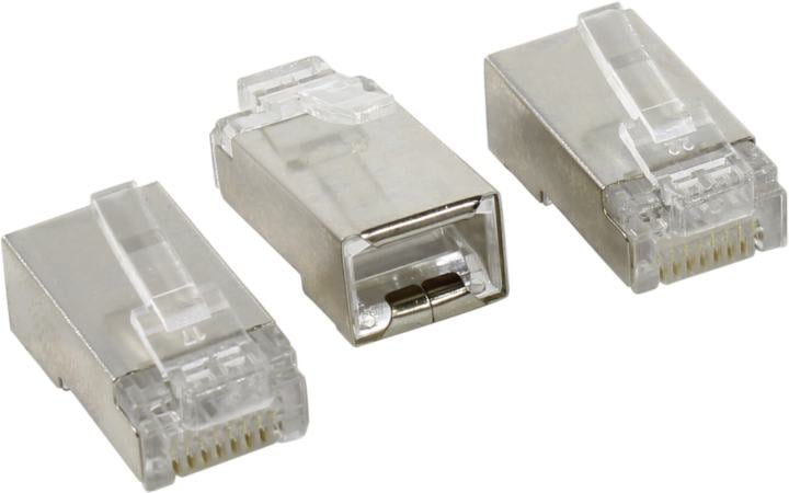 Коннектор 5bites US060A-20 RJ-45 / 8P8C / 5E / SHIELDED / 20ШТ