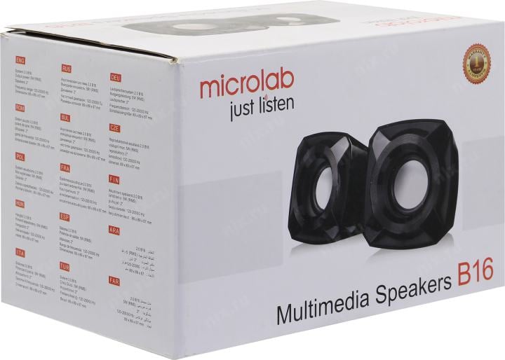 Колонки Microlab B16 (2x2.5W,  питание от USB)