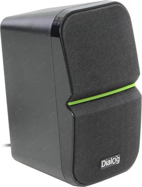 Колонки Dialog Progressive AP-203 (2х10W +Subwoofer  18W дерево, ПДУ)