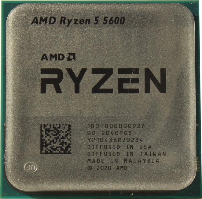 CPU AMD Ryzen 5 5600 (100-000000927) /  Socket  AM4