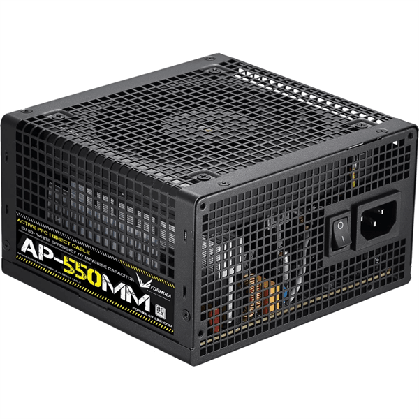 Блок питания ATX 550Вт Formula AP-550ММ 80 PLUS WHITE (20+4pin) APFC 120mm fan 6xSATA RTL