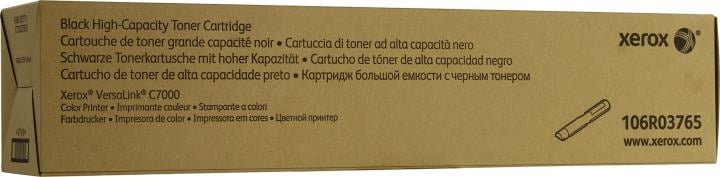 106R03765 - Тонер-картридж повышенной емкости, Xerox, 106R03765 (чёрный), Для Xerox VersaLink C7000N/7000DN, 10 700 страниц (А4)