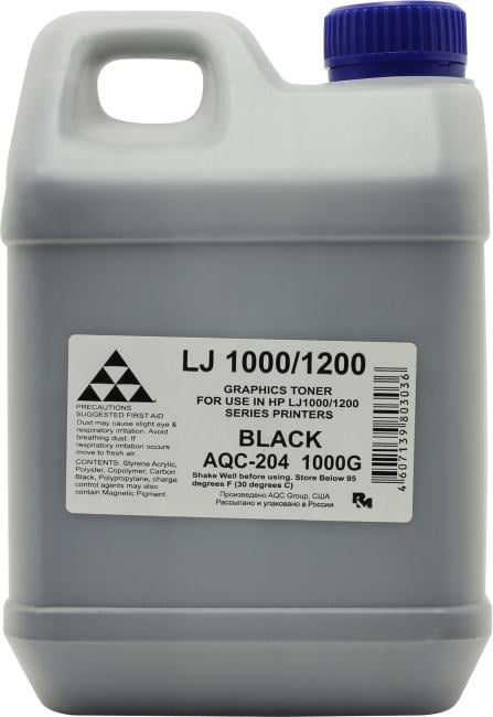 Тонер HP LJ 1200/1300/1000W (кан., 1кг.) (AQC-США фас России)
