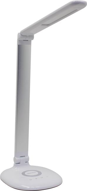 Smartbuy <SBL-DL-10-alu-s> Настольный светильник (500 люмен,  10Вт, 2700-6000K, 100-240В)