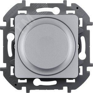 LEGRAND 673792 Светорегулятор поворотный без нейтрали 300Вт  INSPIRIA  алюминий