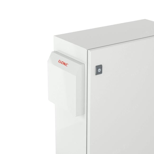 Защитная панель DKC R5RK13 IP56, листовая сталь RAL7035, для вентиляторов и решеток 205x205  мм, "RAM Klima"
