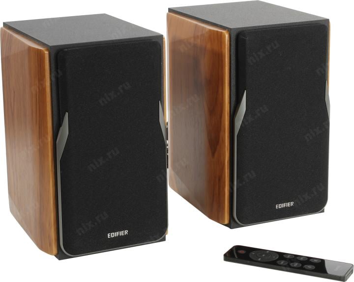 Колонки Edifier R1380DB  (2x21W,  дерево,  Bluetooth, ПДУ)