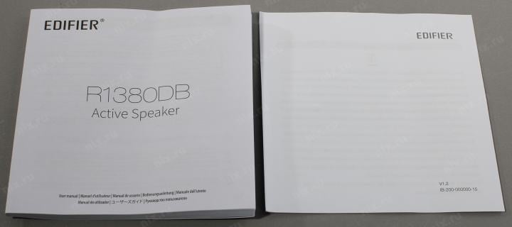 Колонки Edifier R1380DB  (2x21W,  дерево,  Bluetooth, ПДУ)