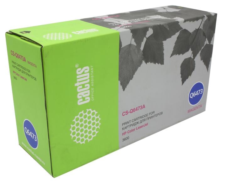 Картридж Cactus CS-Q6473A Magenta для HP  LJ  3600