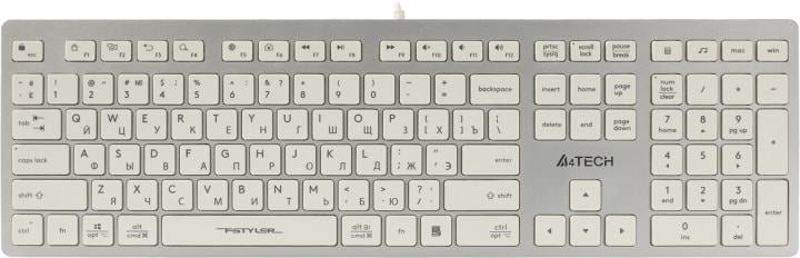 Клавиатура A4Tech Fstyler  FX50 White <USB>