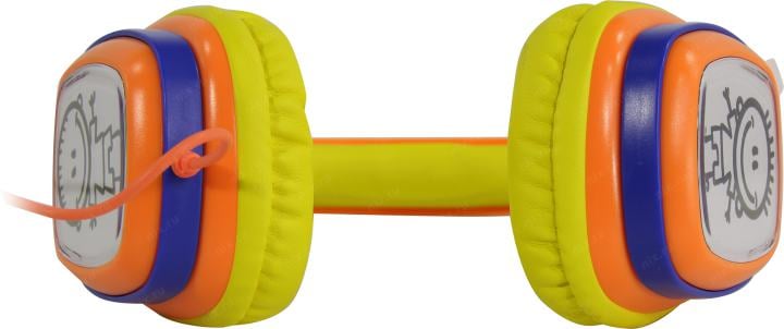 Наушники HARPER KIDS HN-302  Orange-Blue (шнур 1.2м)