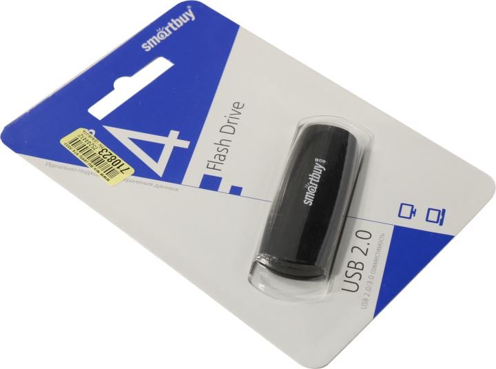 SmartBuy Scout <SB004GB2SCK> USB2.0 Flash  Drive 4Gb (RTL)