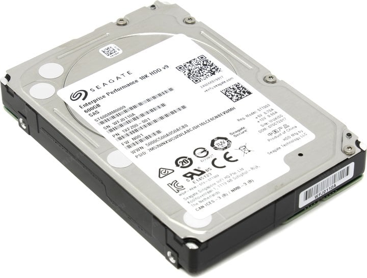 HDD 600 Gb SAS 12Gb/s Seagate Enterprise Performance 10K  <ST600MM0009>  2.5"  10000rpm 128Mb
