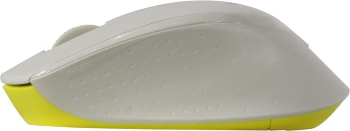 Logitech M330 Silent Plus White Wireless Mouse <910-004926>  (RTL) USB 3btn+Roll
