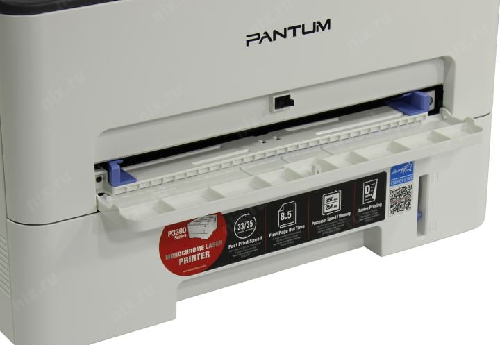 Pantum P3300DN (A4, 33 стр/мин, 256Mb, LCD, USB2.0,  двусторонняя печать, сетевой)