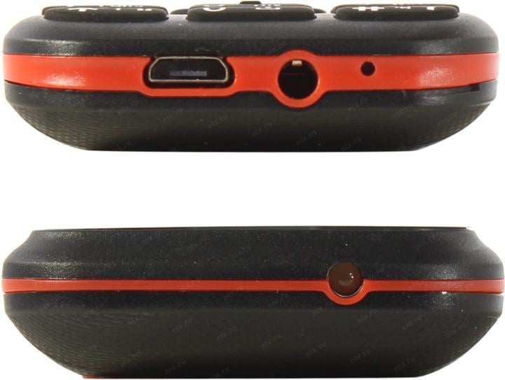 Texet <TM-130 Black-Red> (QuadBand, 1.77" 160x128,  GSM, microSD, 64г)