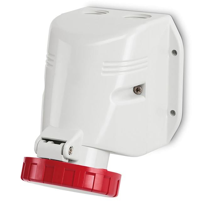 Розетка настенная DKC DIS5183257T IP67 32A 3P+E+N  400В,  "Quadro"