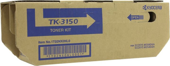 Картридж лазерный Kyocera TK-3150, чёрный, 14500 стр.
