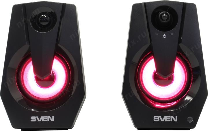 Колонки SVEN 370 Black (2x3W,  питание от USB)