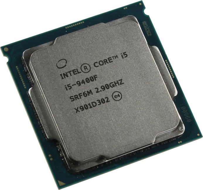 CPU Intel Core i5-9400F  2.9 GHz/6core/1.5+9Mb/65W/8GT/s LGA1151