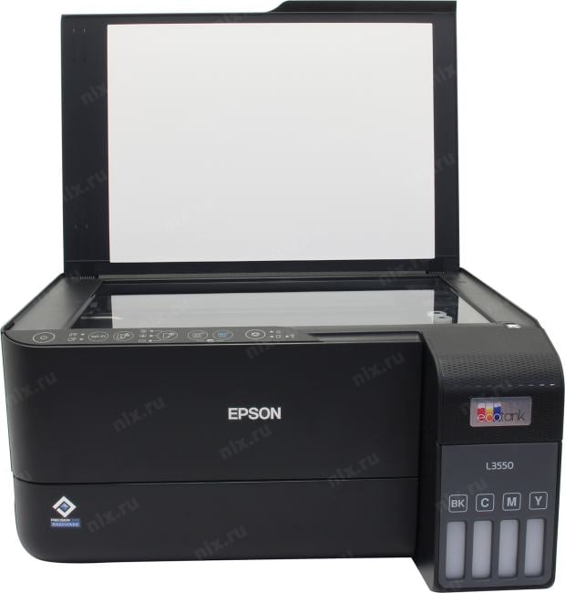 Epson EcoTank L3550 (A4, струйное МФУ, 33 стр/мин, 4800x1200dpi, 4  краски, USB2.0, WiFi)